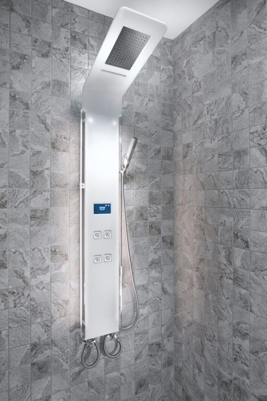 Contemporary Shower with Multiple Jets